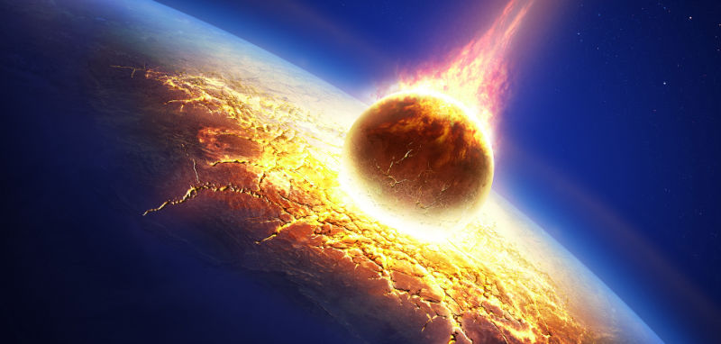 Illustration for article titled El meteorito Chicxulub que acabó con los dinosaurios también elevó la temperatura del planeta durante 100.000 años